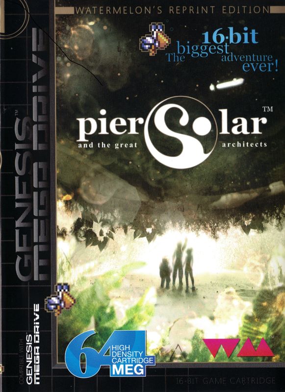 Pier Solar box art for Sega Genesis